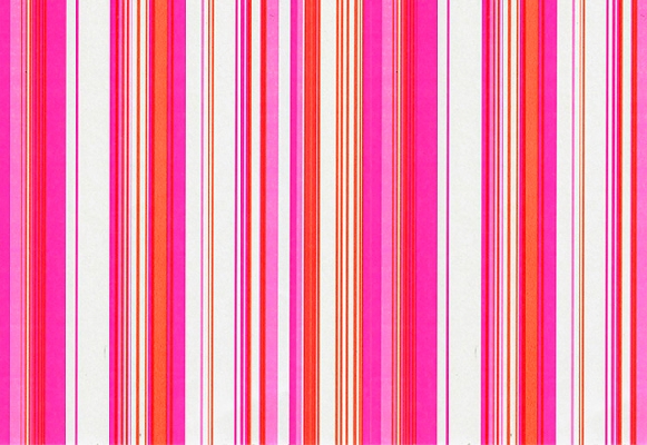 PAPEL DE REGALO PREMIUM RAYADO FUCSIA Y NARANJA